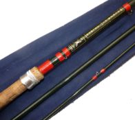 ROD: Bruce & Walker The Walker Salmon 15' 3 piece carbon fly rod, line rate 10/12, green blank,