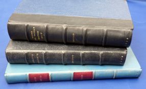 Geene, HP - "Where The Bright Waters Meet" 2nd ed 1929, rebound half leather, ribbed spine, fine,