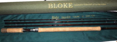 ROD: The Bloke Speymaster Trebuechet 14'9" 4 piece graphite salmon fly rod, little used condition,