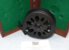 REEL: Shakespeare Centenary Aerial reel, No.3/250, bronze anodised high tech alloy, 4.4" diameter,