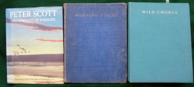 BOOKS: (3) Scott, P - "Wild Chorus" reprint 1951, green cloth binding, fine, Scott, P - "Morning