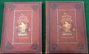 BOOKS: (2) Houghton, Rev. H - "British Freshwater Fishes" volumes 1 and 2, large format, colour