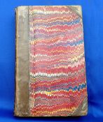 Lowndes, T - "The Angler's Dictionary" c1750, 293 pages plus adverts, rebound half leather with