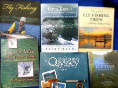 Six travelling fly fishers books - Ford, P - "the Best Fly Fishing Trips Money Can Buy" 1st ed 2006,