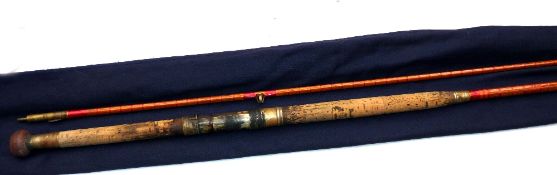 ROD: Westley Richards of Corporation St ,Birmingham 12' 2 piece split cane salmon worming or