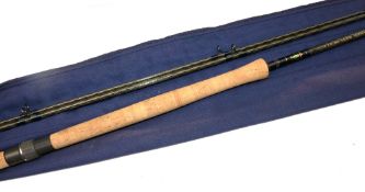 ROD: Diawa Whisker Tournament Osprey Fly rod, salmon and grilse model, 12' 3 piece, SIC rings,