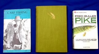 Walker, R -signed- "Carp Fishing" 1st ed 1960, S/b, light crease to front otherwise good, Wiggin,