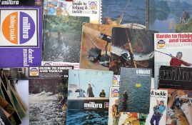 CATALOGUES: (15) Collection of 15 Milbro fishing tackle catalogues, 1960'2-80'2, mainly large