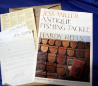 Miller, J - "Antique Fishing Tackle, Hardy Reels" signed with dedication to Ron Blackmore, 1st ed