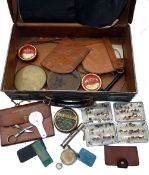 ACCESSORIES: Collection of Hardy and other accessories incl. a Houghton cast case, a Hardy Red