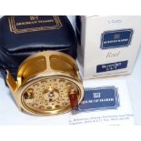 REEL: Hardy Sovereign 3/4/5 Limited Ed No 100 fly reel, gold finish, counterbalanced handle, twin