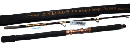 ROD: Top of the range Shimano Antares BX Braid Boat rod in new condition with tags, model 761220,