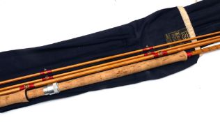 ROD: Hardy The Wye Palakona 12'6" 3 piece + correct spare tip, salmon fly rod in as new condition,
