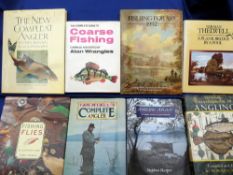 8 x Large glossy fishing books - by authors' incl. Harper, Niall, Wrangles, Downes and Knowelden