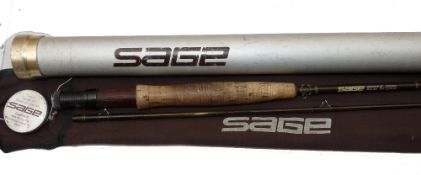 ROD: Sage Graphite 3- 9'trout fly rod, line rated 3, brown black, bronze whipped guides, cork