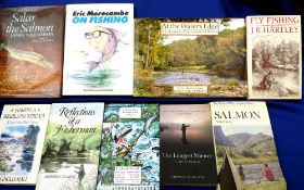 Nine glossy general fishing books - authors' incl. Oglesby, J (The Richard Walker Angling