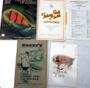 CATALOGUES: (4) Hardy Anglers Guide 1956, good clean copy, a Hardy Anglers Guide 1965 with 64/65