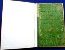 Thomas, HS - "The Rod In India Being Hints How To Obtain Sport" 1st ed 1873, Mangalore, rebound