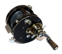 REEL: Fine Hardy "The HJS Reel" multiplier reel, free spool, star drag and brake controls, correct