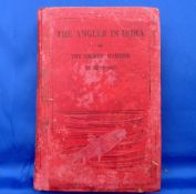 Skene Dhu - "The Angler In India Or The Mighty Mahseer" 1st ed 1923, red cloth binding, some stains,