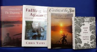 4 x Yates, C - "Casting At The Sun" signed - 1st ed 1986, "The Deepening Pool" signed - 1st ed 1990,