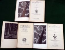 BOOKS: (3) Three BB volumes - "The Idle Countryman" 1st ed 1943, brown cloth binding with tape to