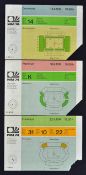 1974 World Cup Germany football tickets to include Scotland v Zaire 14 June, Scotland v Brazil 18