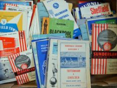 Collection of football programmes all 1960's, varied list of football clubs and good variety of