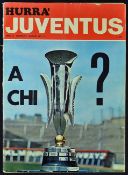1971 Inter-Cities Fairs Cup Final Juventus v Leeds United football programme 'Hurra Juventus'