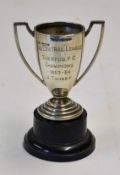1953-53 Everton The Central League Champions Trophy hallmarked silver engraved to the front J.