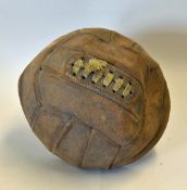 1950 FA Cup Final at Wembley Leather football as used in the match Liverpool v Arsenal, complete