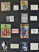 Quantity of Signed Print displays includes a large variety of football player signatures including