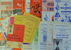 Mixed Selection of 1960s football programmes to include 1957 Scotland v Holland (U23), 1959