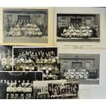 Collection of black & white team photographs of Glasgow Boys v London Boys 1950, 1948 and 1946