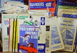 Collection of Scottish football programmes to include 1967 Celtic v Racing (Argentina) (World Club