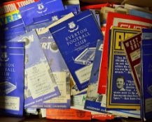 Assorted box of football programmes with a good variety of clubs and from 1950's onwards, mainly