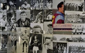 Collection of Press Agency Football Photographs generally postcard size (some larger), a mix of