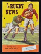 1950 British Lions v New South Wales rugby programme - played at Sydney Cricket Ground on Sat 12th