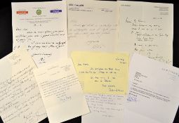 Collection of various Wales, Ireland, Scotland, England and British Lions rugby players signed reply