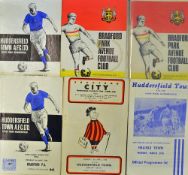 Collection of West Riding Cup Match football programmes 1961 to 1987 various clubs and fixtures