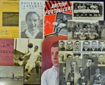 Mixed bag of football memorabilia to include 1946/47 Wolverhampton Wanderers squad autographs