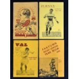 4x 1950'S Huddersfield Rugby League official souvenir benefit brochures and year book to include