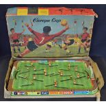 Europa Cup West German Tinplate football game a Marke Technofix example, with all slide action
