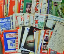 Assorted selection of 1970 onwards non-league football programmes includes teams such as Exmouth