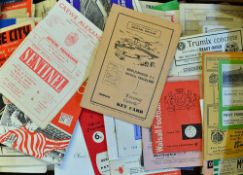 Collection of 1960s football programmes a good mix of clubs and interesting fixtures, worth a good