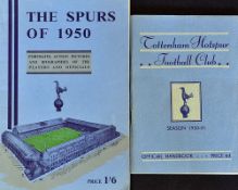 1950/51 Tottenham Hotspur Booklet "The Spurs of 1950" (1950 2nd Division Champions 1951 1st Division