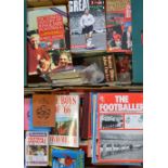 Assorted Selection of Football Books to include Athletic News Annuals 1942/43, 44/45, 45/46, 46/