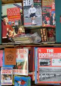 Assorted Selection of Football Books to include Athletic News Annuals 1942/43, 44/45, 45/46, 46/