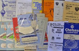 Assorted Selection of Youth Team/Reserve team football programmes includes 1956/60 Aston Villa v