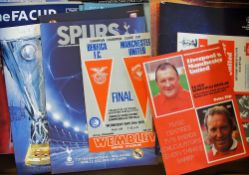 Collection of 1960s onwards big match football programmes, FA Cup Finals & Semi-Finals plus others